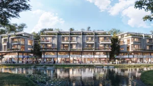  Nhà phố Eco Retreat kết hợp hoàn hảo giữa an cư và kinh doanh